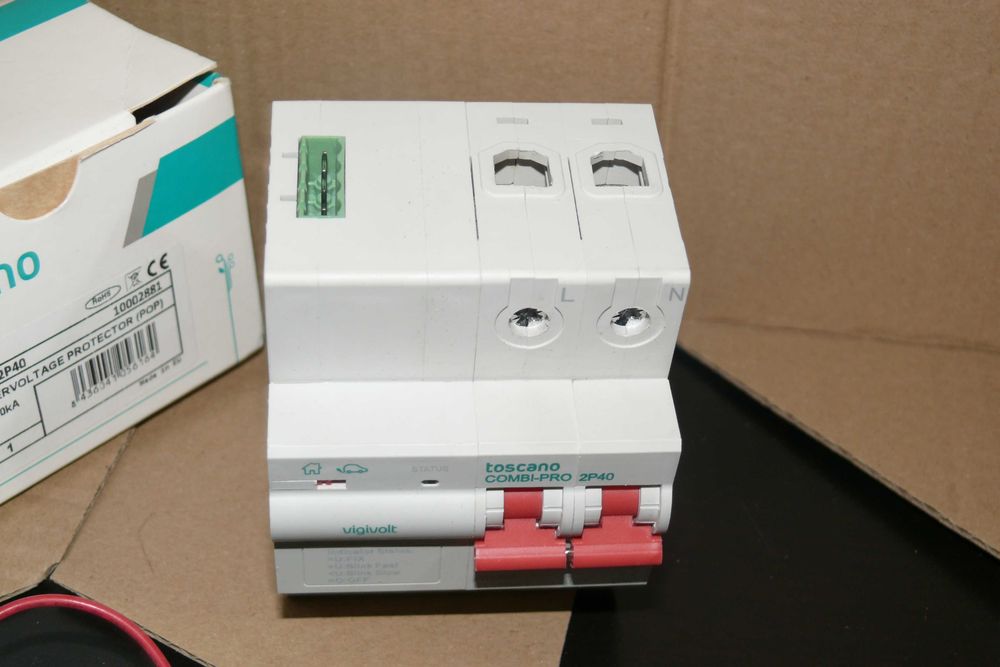 Disjuntor - Toscano COMBI-PRO 2P40 PMT.