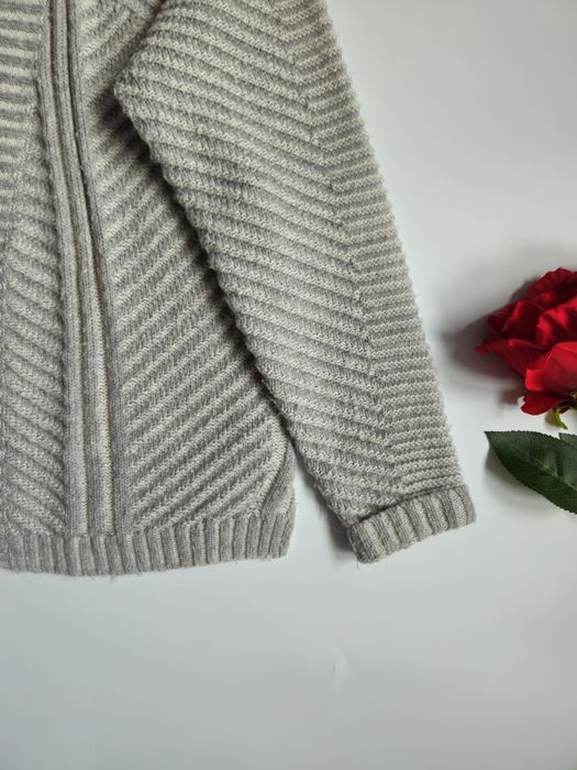 Kardigan narzutka z dodatkiem wełny i moheru Marks & Spencer XL / 42