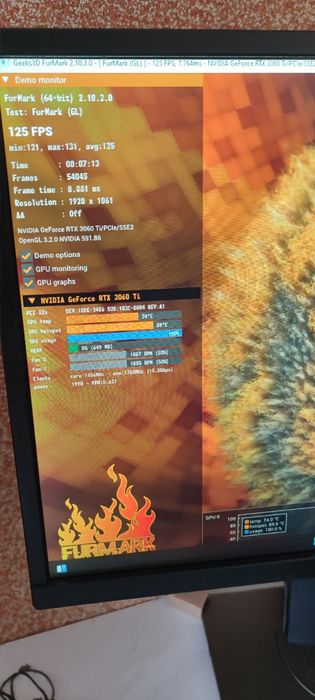 Ігровий ПК HP OMEN 25L / Ryzen 7 5700G / RTX 3060 Ti / 16GB / SSD+HDD