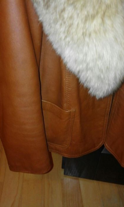 Marynarka skóra naturalna