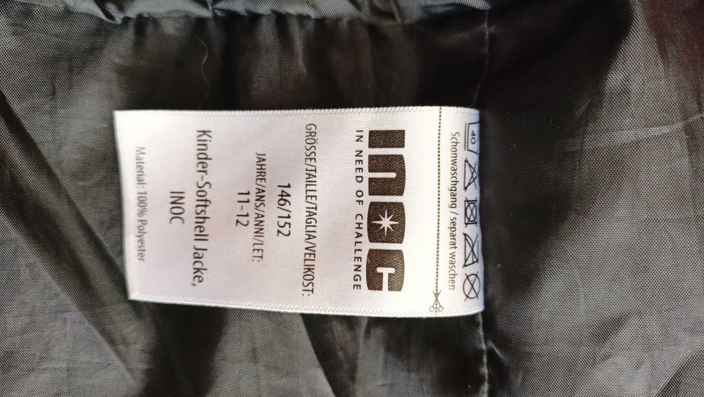 Kurtka narciarska zimowa dziewczęca INOC w rozmiarze 146/152