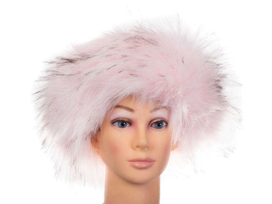 Opaska futrzana eko futro jenot wiosna jesień