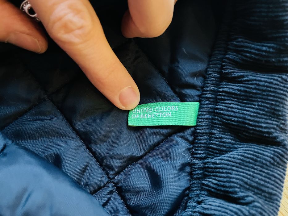 Kurtka pikowana dziecieca Benetton