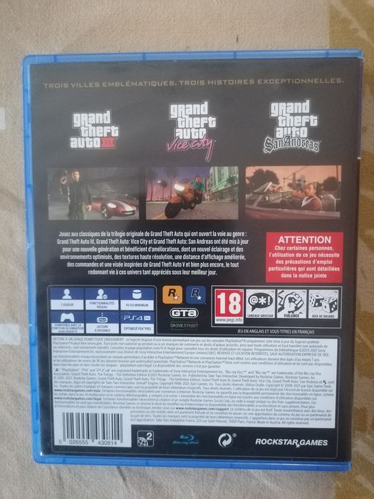 Gta trilogy - ps4