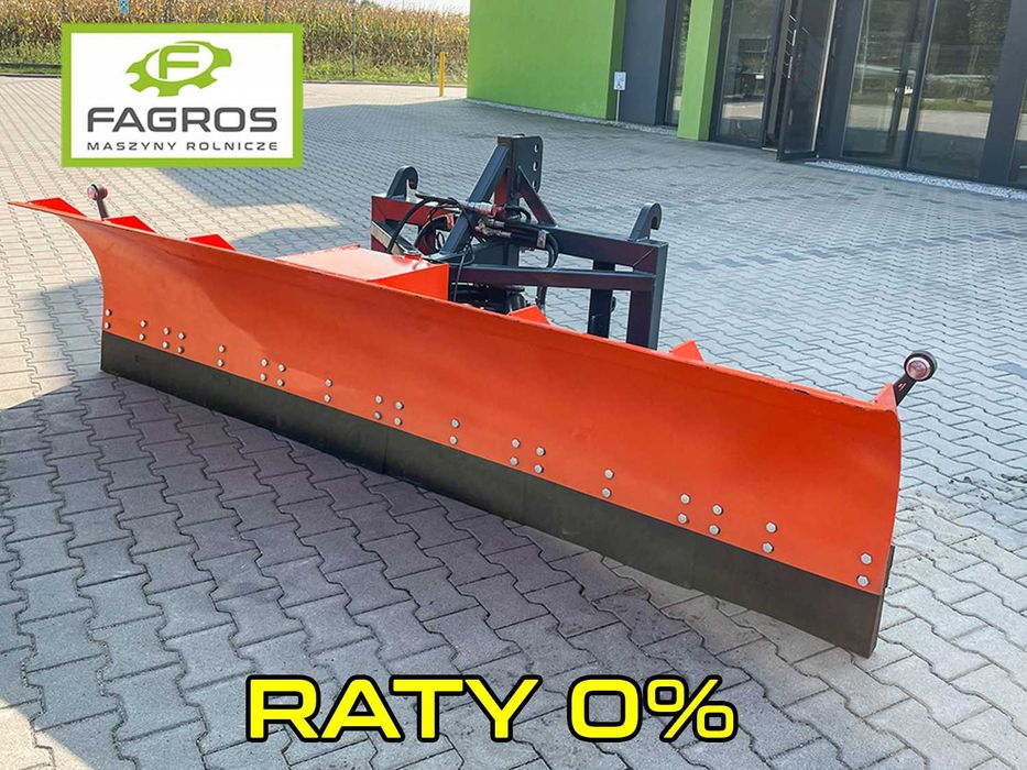 Pług Śnieżny Prosty KAT 2 1,5 -2,2 m TUZ Metal Technik raty dostawa