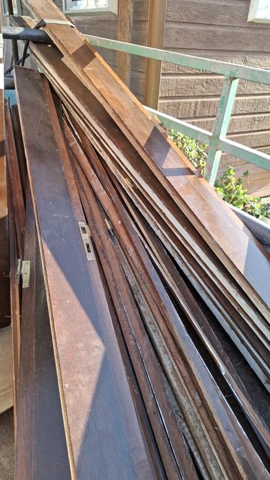 Portas de interior em mogno