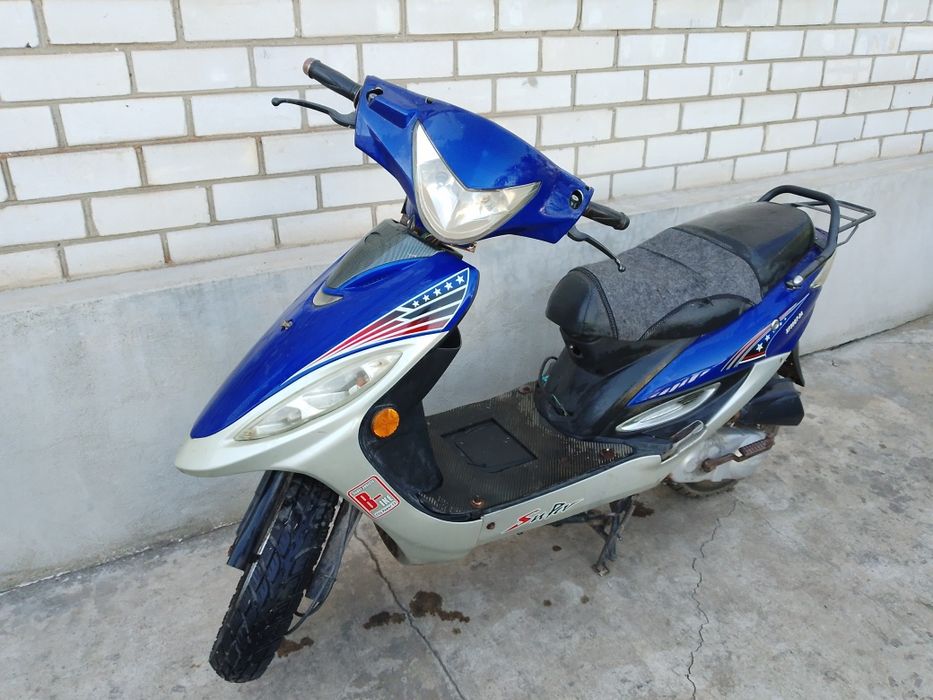 Скутер Мустанг 4т (80куб) в отличном состоянии