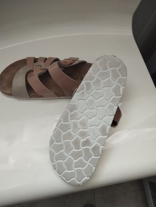 Klapki damskie roz 38