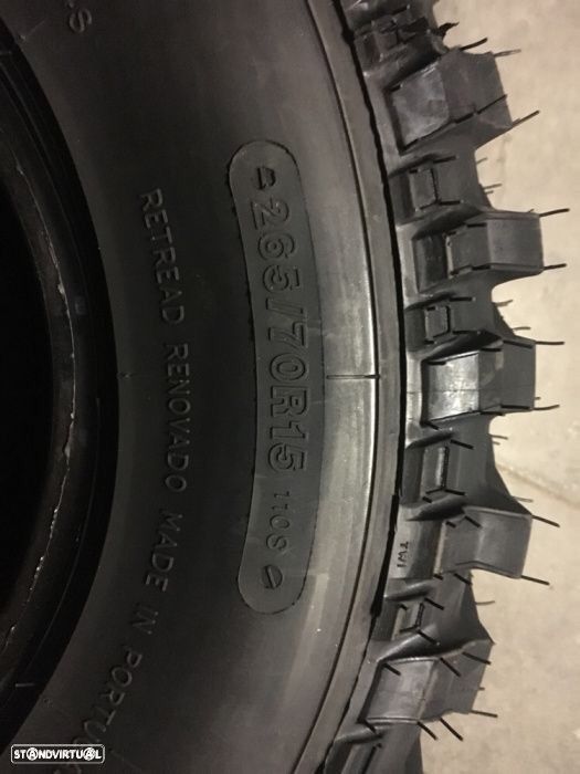 2 pneus novos NELCAF  265-70R15 - entrega grátis em todo o país