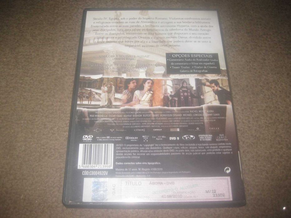 DVD "Ágora" com Rachel Weisz