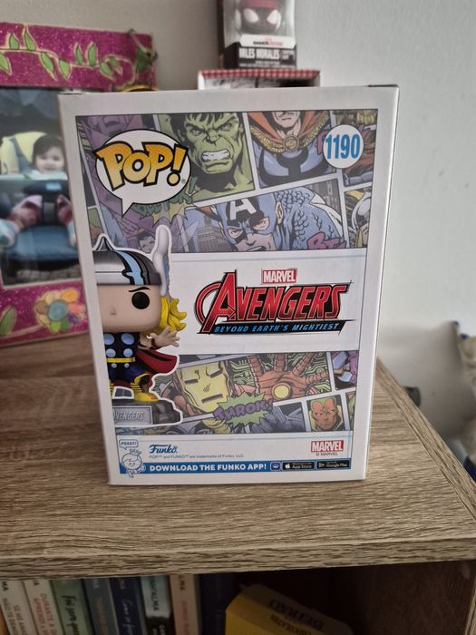 Funko Pop Marvel Avengers Beyond - Thor With Pin  1190