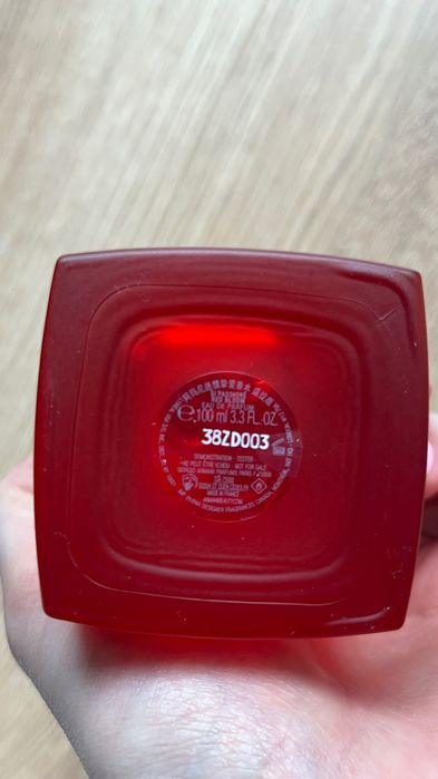 Armani Si red bloom