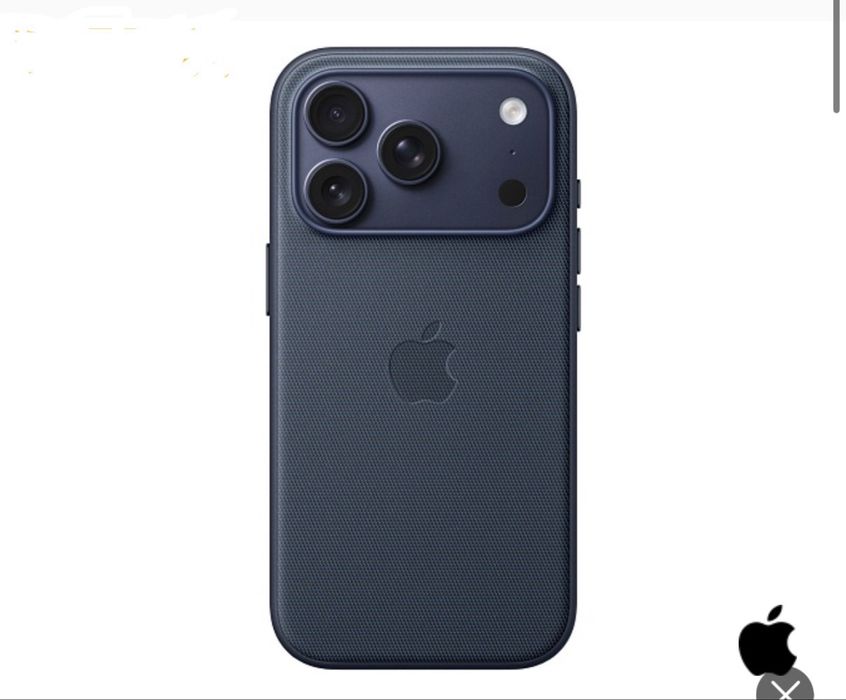 Чохол TechWoven Case magsafe для Apple Iphone 17 pro Dark blue