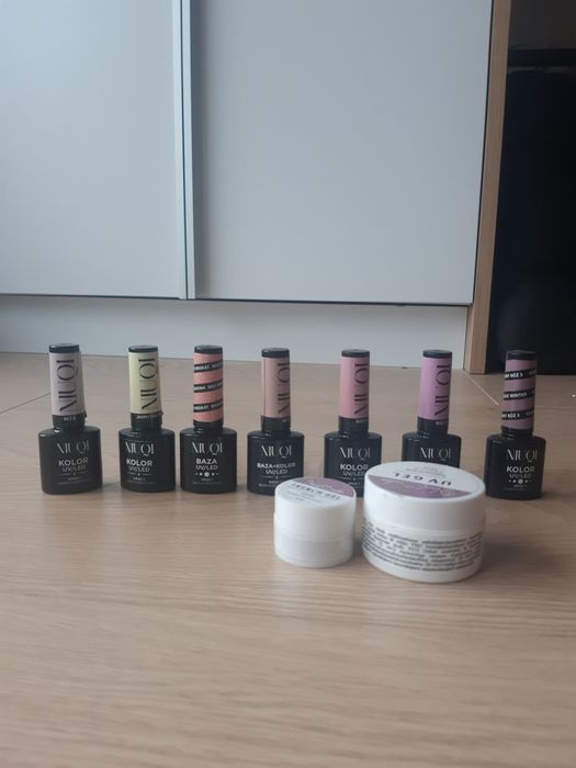 58 Lakierów + Lampa UV/LED + akcesoria, Zestaw do Paznokci Hybrydowych