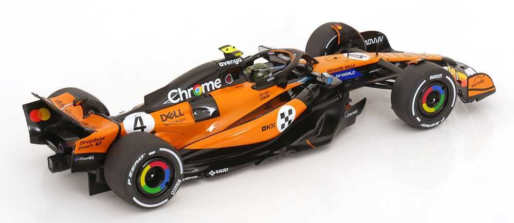 Solido 1/18 - McLaren MCL39 Lando Norris #4 Winner GP Monaco 2025 - World Champion!!!