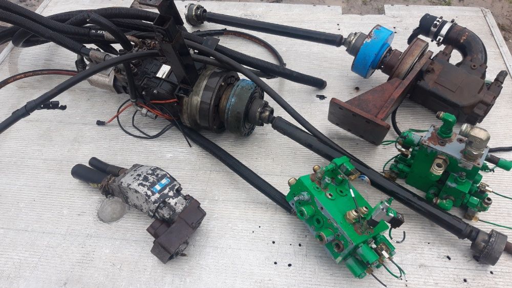 Siłownik hydrauliczne łuparek pompy  rozdzielacze