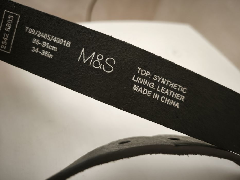 Ремінь M&S  пояс унісекс