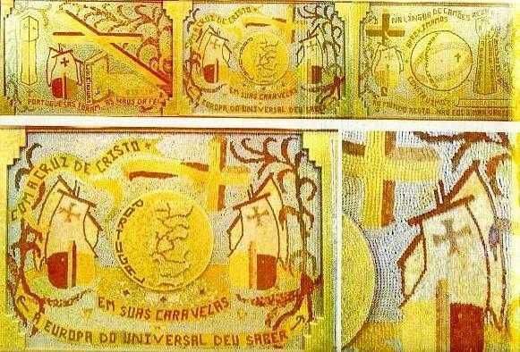 50 Morais pintados com moedas alusivos e a celebrar a grandiosa história de Portugal