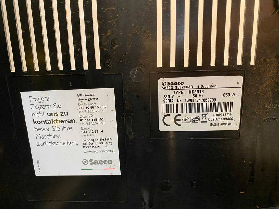 Ekspres do kawy Saeco Incanto