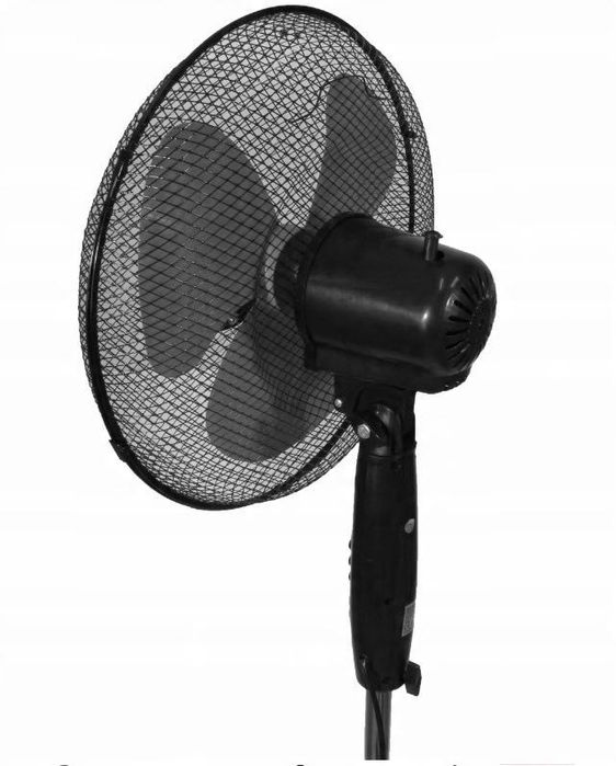 cichy wiatrak stojący wentylator podłogowy do domu łopatkowy mocny