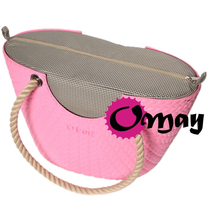 Piaskowy organizer do Obag Sand Pepitka Czarny Piasek 2 kieszenie OMAY