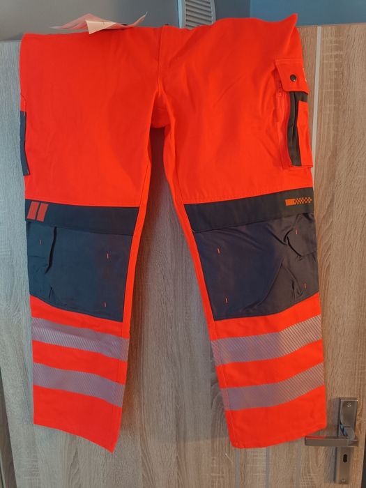 Spodnie robocze odblaskowe khan 56