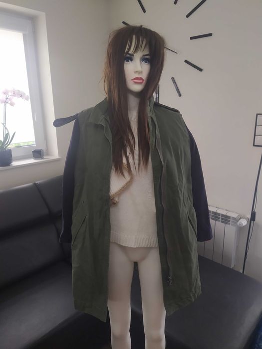 Kurtka płaszcz parka ZARA