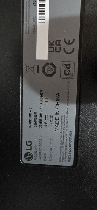 Monitor LG 32mn500m