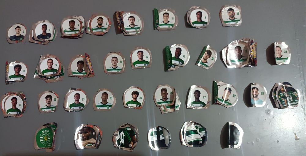 Autocolantes das pastilhas do Sporting & Porto