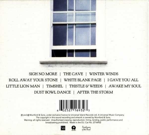 Mumford & Sons cd Sigh No More   Indie folk rock     ideał