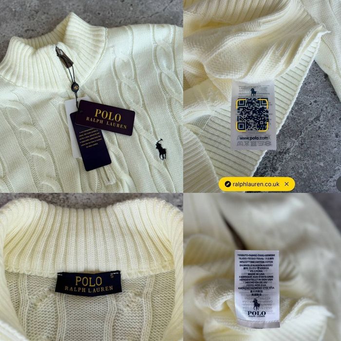 Светр 1/3 zip Polo Ralph Lauren