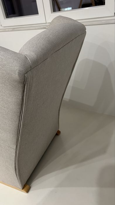 Cadeira de baloiço conza claro - como novo