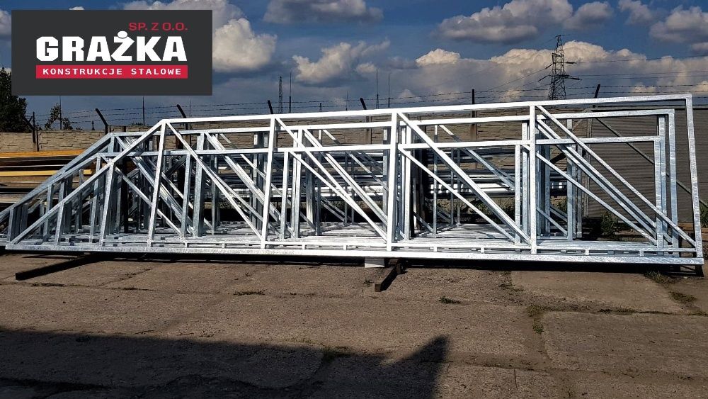 Brama przesuwna do samodzielnego wypełnienia ocynk 7,5m PRODUCENT