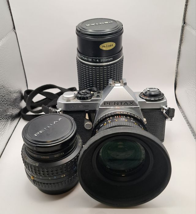 Pentax ME Super +objetivas