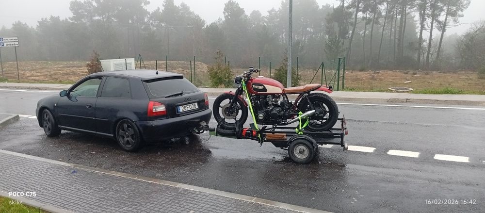 Transporte de motos low cost