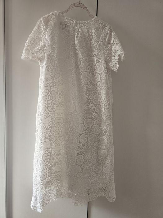 Biala sukienka YD 158cm