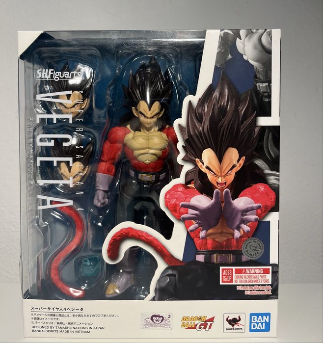 Vegeta SSJ4 Dragon Bal GT da Sh Figuarts BANDAI