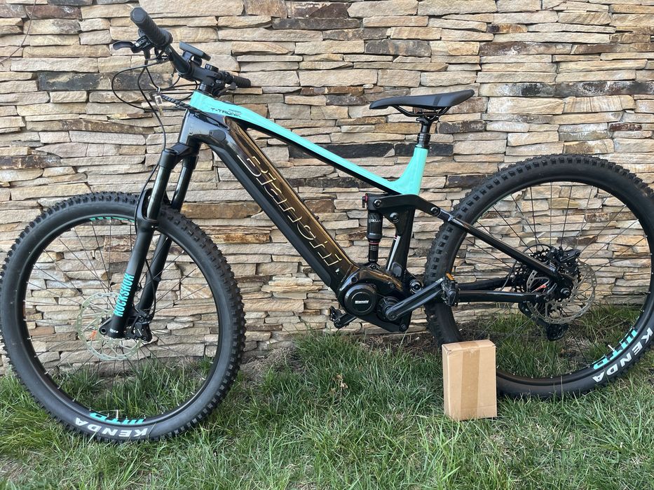 Електровелосипед Bianchi t-tronic rebel 9.1, двухпідвіс