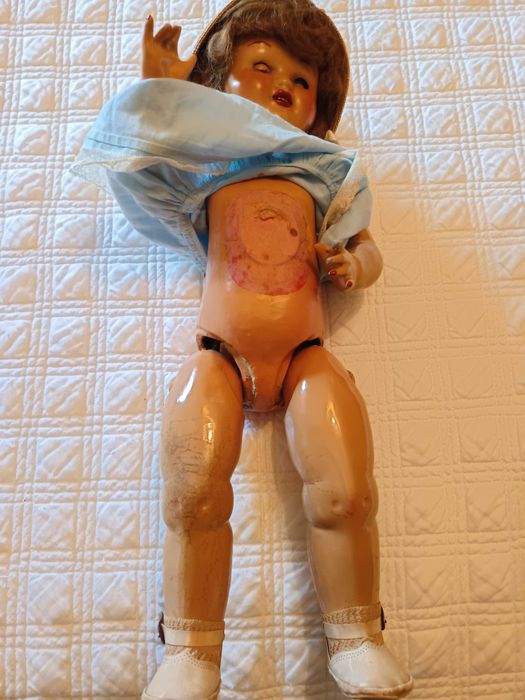 Boneca antiga espanhola (50 cm)