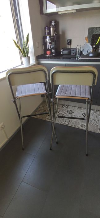 2 Bancos Altos - Ikea