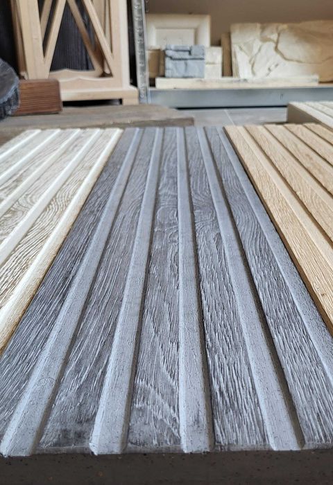 Deska ryflowana, deska tarasowa, deska podłogowa, drewno betonowe