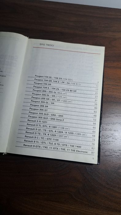 79-A/26 Książka samochody osobowe