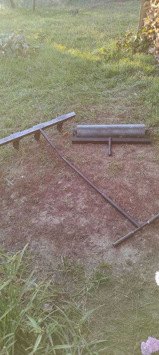 Маркер для посадки цибулі рало і каток грудкодав набір 2 в 1 універсал