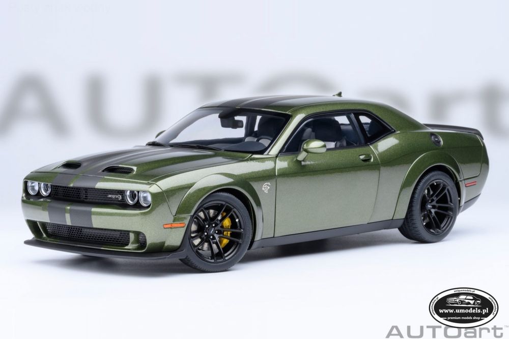 AUTOart Dodge Challenger SRT Jailbreak 2022 F8 Green 1/18