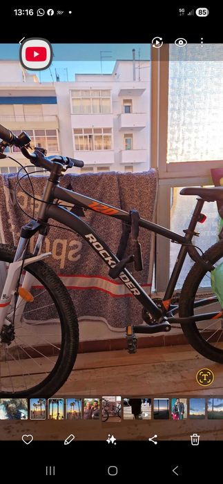 Bicicleta pouco usada