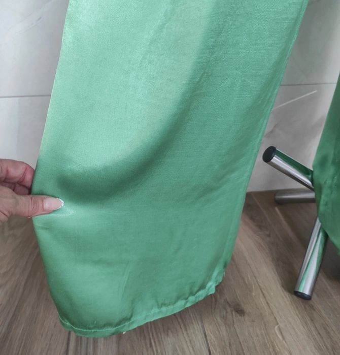 Spodnie z szerokimi nogawkami wiskoza r.2XL.
