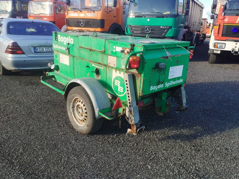 wciągarka wyciągarka przeciągarka do kabli kablowa Bagela rkw3 układ p