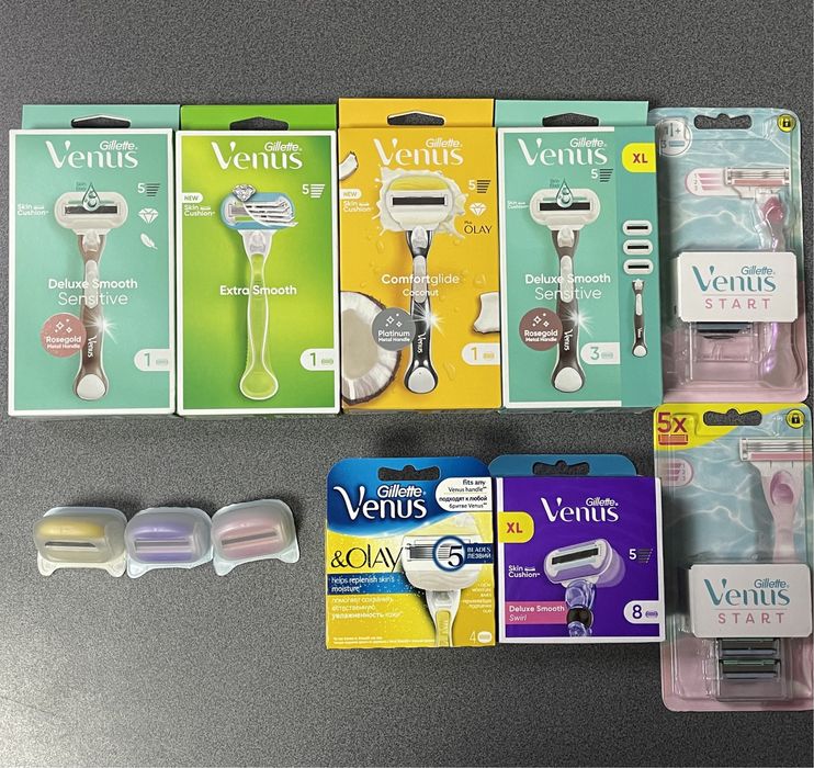 Жіночі станки (бритви) для гоління Gillette Venus