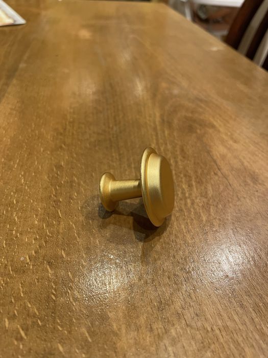 Conjunto Puxadores Dourados Viefe NOVOS