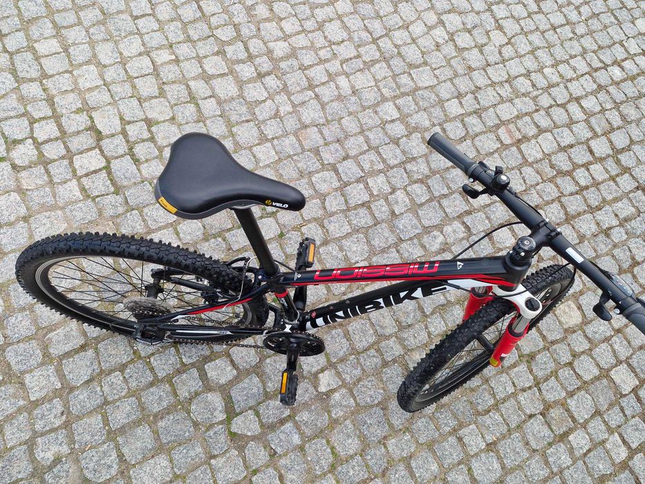 Rower młodzieżowy Unibike Mission 26"/14" czerwono czarny
